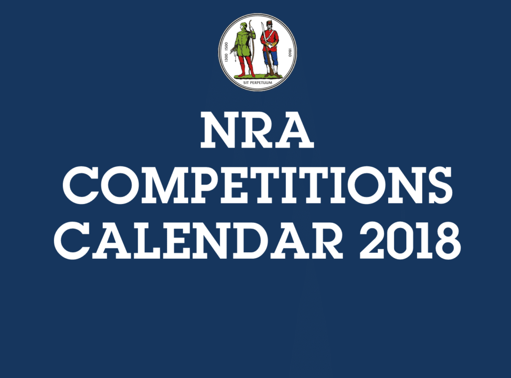 NRA » NRA Competitions Calendar 2018 NRA